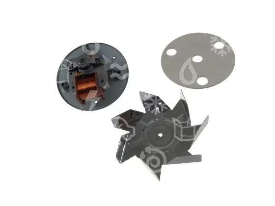 motorek teplovzdušné trouby 32 W, hřídel L = 12 mm, vrtule 150 mm